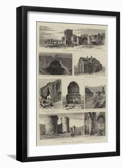 Ruins at Ani, Armenia-null-Framed Giclee Print