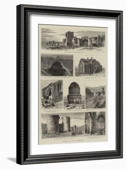 Ruins at Ani, Armenia-null-Framed Giclee Print