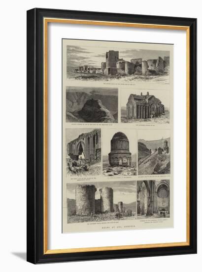 Ruins at Ani, Armenia-null-Framed Giclee Print