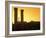 Ruins at Sunset, Archaeological Site, Jerash, Jordan, Middle East-Alison Wright-Framed Photographic Print