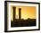 Ruins at Sunset, Archaeological Site, Jerash, Jordan, Middle East-Alison Wright-Framed Photographic Print