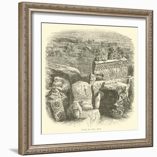 Ruins at Tell Hum-null-Framed Giclee Print