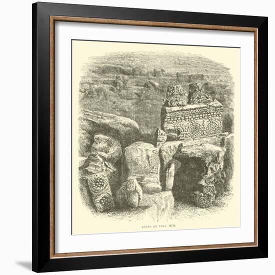 Ruins at Tell Hum-null-Framed Giclee Print