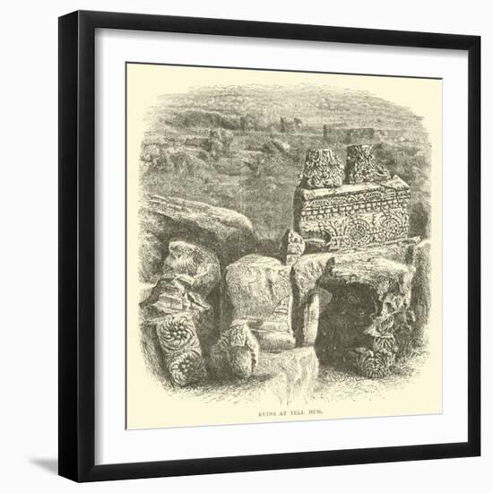 Ruins at Tell Hum-null-Framed Giclee Print