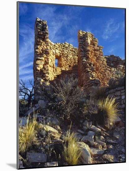 Ruins Cutthroat Castle. Ancestral Puebloan. Hovenweep NM, Colorado-Scott T. Smith-Mounted Photographic Print