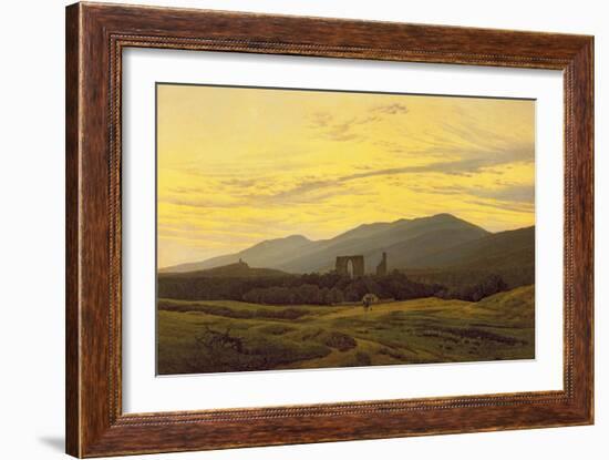 Ruins in the Riesengebirge, 1830-34-Caspar David Friedrich-Framed Giclee Print