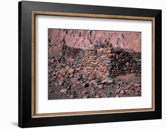 Ruins of a 12th Century Fortress Built by the Indigenous People-Mallorie Ostrowitz-Framed Photographic Print