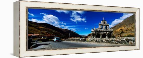 Ruins of a Chapel, San Rafael De Mucuchies, Merida State, Andes, Venezuela-null-Framed Premier Image Canvas