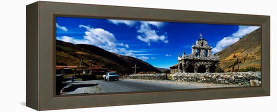 Ruins of a Chapel, San Rafael De Mucuchies, Merida State, Andes, Venezuela-null-Framed Premier Image Canvas