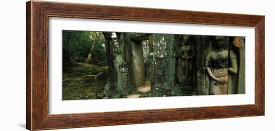 Ruins of a Temple, Banteay Kdei, Angkor, Cambodia-null-Framed Photographic Print