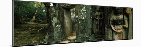 Ruins of a Temple, Banteay Kdei, Angkor, Cambodia-null-Mounted Photographic Print