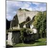 Ruins of Abbey Founded by Cistercian Monks, 1143, Alvastra, Sweden-null-Mounted Giclee Print