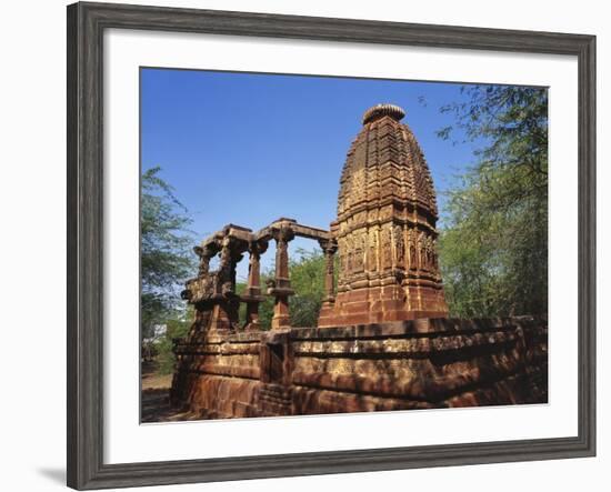 Ruins of an Ancient Surya Temple, Osian, Jodhpur, Rajasthan, India-Richard Ashworth-Framed Photographic Print