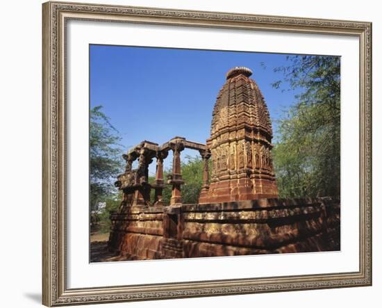 Ruins of an Ancient Surya Temple, Osian, Jodhpur, Rajasthan, India-Richard Ashworth-Framed Photographic Print