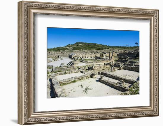 Ruins of Ancient Kameiros, Kalavarda, Rhodes, Dodecanese Islands, Greek Islands, Greece-Michael Runkel-Framed Photographic Print