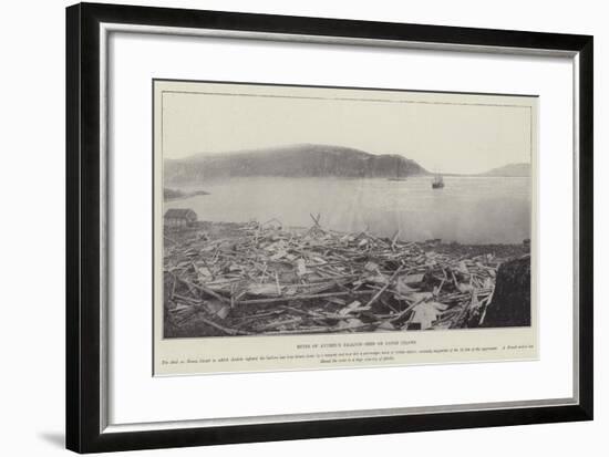 Ruins of Andree's Balloon-Shed on Danes Island-null-Framed Giclee Print