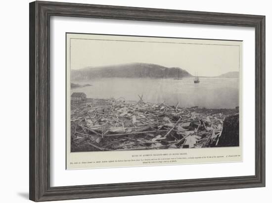 Ruins of Andree's Balloon-Shed on Danes Island-null-Framed Giclee Print