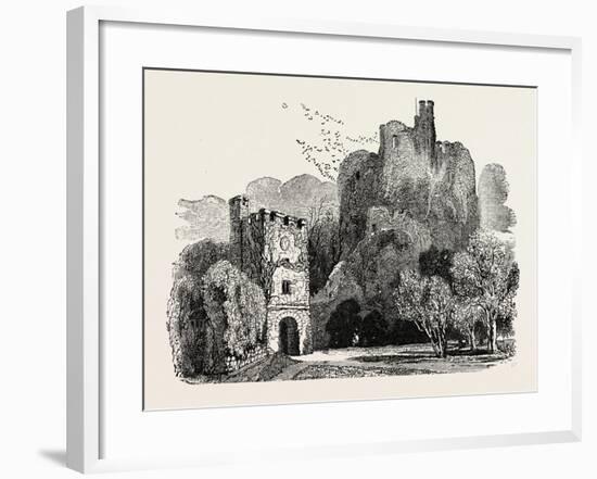 Ruins of Arundel Castle-null-Framed Giclee Print