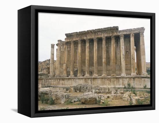 Ruins of Baalbek, Unesco World Heritage Site, Lebanon, Middle East-Alison Wright-Framed Premier Image Canvas