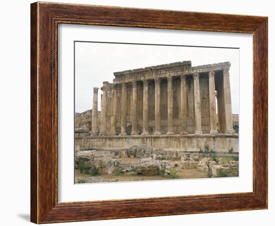 Ruins of Baalbek, Unesco World Heritage Site, Lebanon, Middle East-Alison Wright-Framed Photographic Print