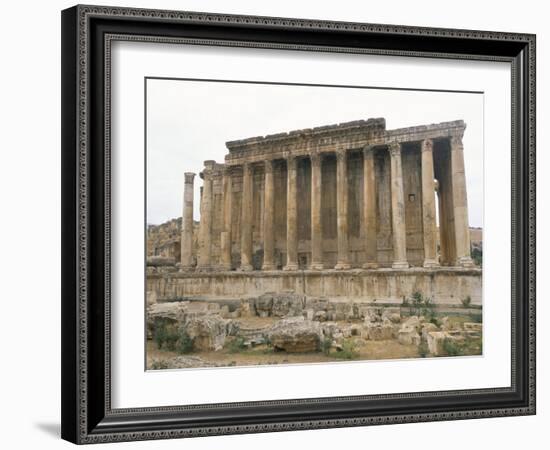 Ruins of Baalbek, Unesco World Heritage Site, Lebanon, Middle East-Alison Wright-Framed Photographic Print