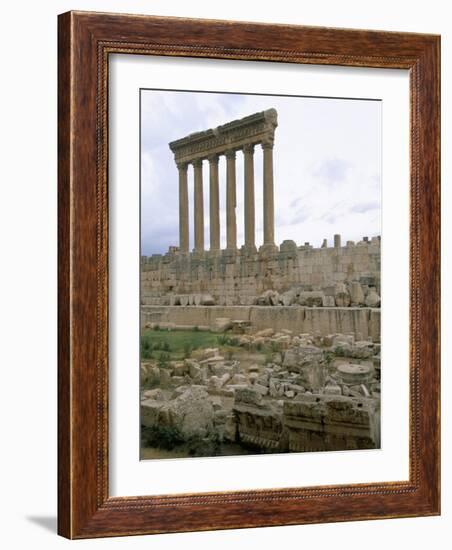 Ruins of Baalbek, Unesco World Heritage Site, Lebanon, Middle East-Alison Wright-Framed Photographic Print