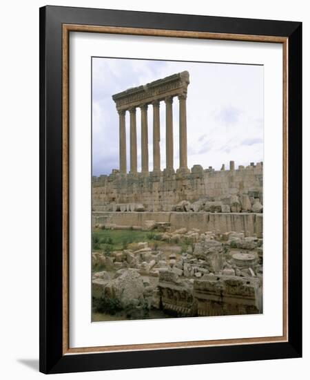 Ruins of Baalbek, Unesco World Heritage Site, Lebanon, Middle East-Alison Wright-Framed Photographic Print