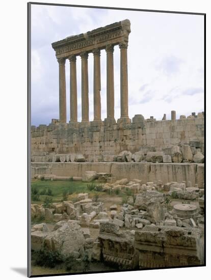 Ruins of Baalbek, Unesco World Heritage Site, Lebanon, Middle East-Alison Wright-Mounted Photographic Print