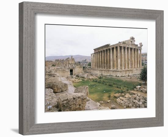 Ruins of Baalbek, Unesco World Heritage Site, Lebanon, Middle East-Alison Wright-Framed Photographic Print