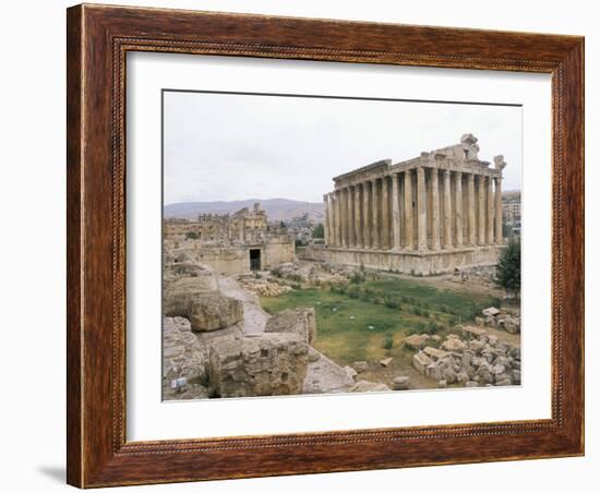 Ruins of Baalbek, Unesco World Heritage Site, Lebanon, Middle East-Alison Wright-Framed Photographic Print