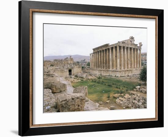 Ruins of Baalbek, Unesco World Heritage Site, Lebanon, Middle East-Alison Wright-Framed Photographic Print