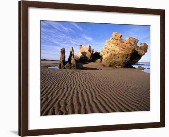 Ruins of Bordj El Berod in Essaouira-Merrill Images-Framed Photographic Print