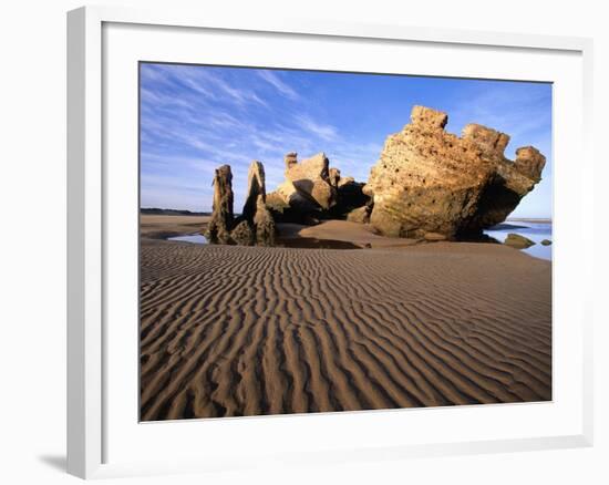 Ruins of Bordj El Berod in Essaouira-Merrill Images-Framed Photographic Print