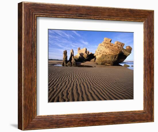 Ruins of Bordj El Berod in Essaouira-Merrill Images-Framed Photographic Print