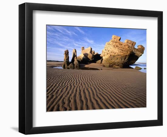 Ruins of Bordj El Berod in Essaouira-Merrill Images-Framed Photographic Print