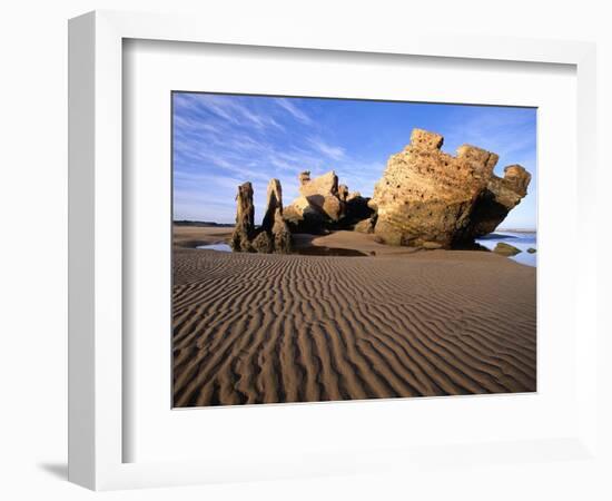 Ruins of Bordj El Berod in Essaouira-Merrill Images-Framed Photographic Print