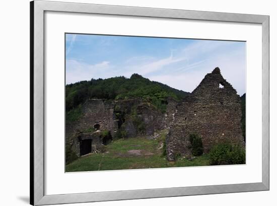 Ruins of Brandenburg Castle, Luxembourg, 12th Century-null-Framed Giclee Print