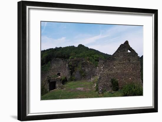 Ruins of Brandenburg Castle, Luxembourg, 12th Century-null-Framed Giclee Print