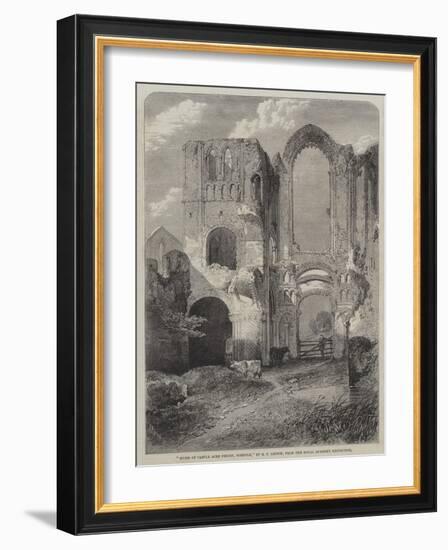 Ruins of Castle Acre Priory, Norfolk-Richard Principal Leitch-Framed Giclee Print