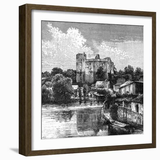 Ruins of Château De Clisson, France, 1898-Barbant-Framed Giclee Print