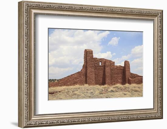 Ruins of Church, Abo, Salinas Pueblo Missions National Monument, Salinas Valley, New Mexico, Usa-Wendy Connett-Framed Photographic Print