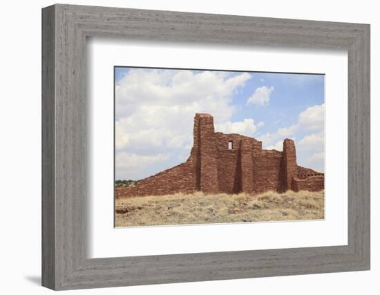 Ruins of Church, Abo, Salinas Pueblo Missions National Monument, Salinas Valley, New Mexico, Usa-Wendy Connett-Framed Photographic Print