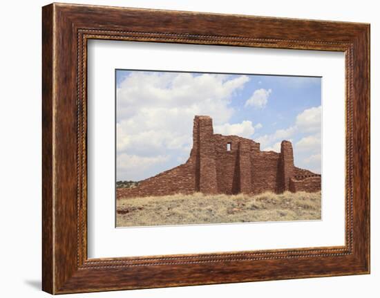 Ruins of Church, Abo, Salinas Pueblo Missions National Monument, Salinas Valley, New Mexico, Usa-Wendy Connett-Framed Photographic Print