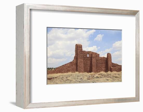 Ruins of Church, Abo, Salinas Pueblo Missions National Monument, Salinas Valley, New Mexico, Usa-Wendy Connett-Framed Photographic Print