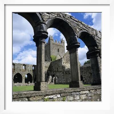 Ruins of Cistercian Jerpoint Abbey, Jerpoint, County Kilkenny, Leinster,  Republic of Ireland' Photographic Print - Stuart Black | Art.com