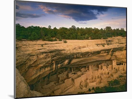 Ruins of Cliff Palace Built by Pueblo Indians, Mesa Verde National Park, Colorado, USA-Dennis Flaherty-Mounted Photographic Print