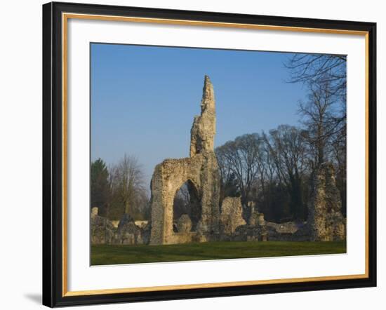 Ruins of Cluniac Priory, Thetford, Norfolk, England, United Kingdom, Europe-Charles Bowman-Framed Photographic Print