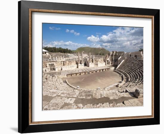 Ruins of Decapolis City of Scythopolis, Bet She'An National Park, Israel, Middle East-Michael DeFreitas-Framed Photographic Print