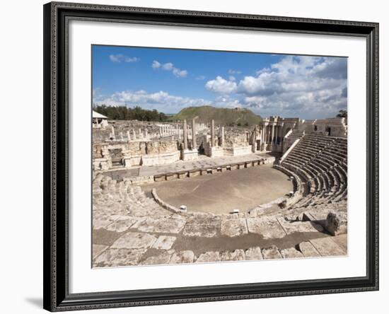 Ruins of Decapolis City of Scythopolis, Bet She'An National Park, Israel, Middle East-Michael DeFreitas-Framed Photographic Print