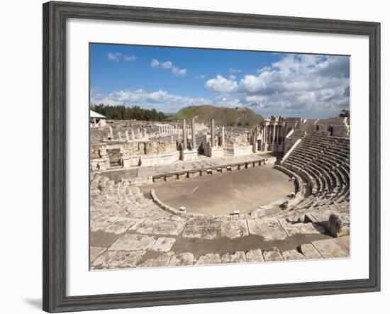 Ruins of Decapolis City of Scythopolis, Bet She'An National Park, Israel, Middle East-Michael DeFreitas-Framed Photographic Print